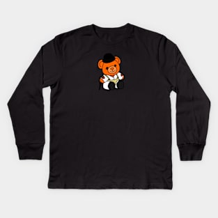 Clockwork Orange Bear Kids Long Sleeve T-Shirt